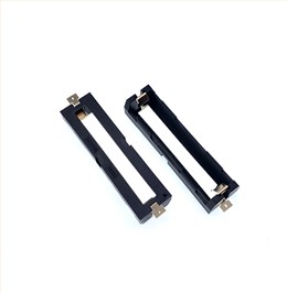 电池盒BH-18650-1J Au SMT带柱  双负极弹片(BH-18650-B6AA008)